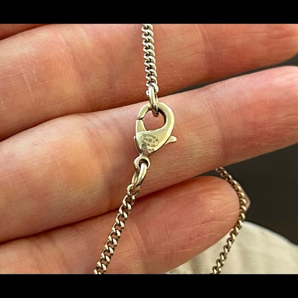 Authentic Chanel pearl CC pendant adjustable necklace - Picture 10 of 11